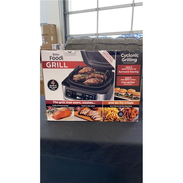 NINJA  FOODI GRILL TESTED AND WORKING - RETAIL $299
