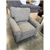 Image 3 : BRAND NEW HEATHER GREY ROLLED ARM CHAIR - RETAIL $749