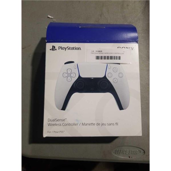 PS5 DUALSENSE WIRELESS CONTROLLER - TESTED WORKING - RETAIL $89