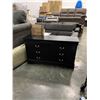 Image 2 : BRAND NEW AVENZA BLACK 6 DRAWER DRESSER W/ MIRROR - RETAIL $699