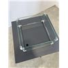 Image 3 : BRAND NEW FIRE TABLE W/ WIND SCREEN, COVER, AND GAS CONVERSION KIT - RETAIL $699  21.5" x 21.5" x 26