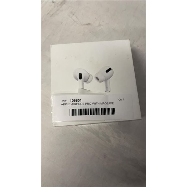 APPLE AIRPODS PRO WITH MAGSAFE CHARGING CASE - TESTED WORKING - RETAIL $279