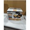 Image 1 : NINJA FOODI 2 BASKET AIR FRYER - TESTED WORKING, COSMETIC DAMAGE TO OUTER SHELL - RETAIL $189