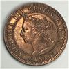 Image 2 : Canadian Large Cent 1891 Large Date Large Leave AU+++