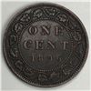 Image 1 : Canadian Large Cent 1896 EF +