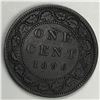 Image 1 : Canadian Large Cent 1896 EF +