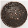 Image 1 : Canadian Large Cent 1900 No H VF-EF