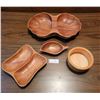 Image 1 : Four Wooded Serving Bowls