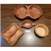Image 2 : Four Wooded Serving Bowls