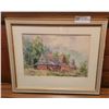 Image 1 : Watercolor Cottage Painting
