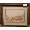 Image 1 : Watercolor Cottage Painting