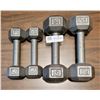 Image 1 : Two Sets Of Free Weights