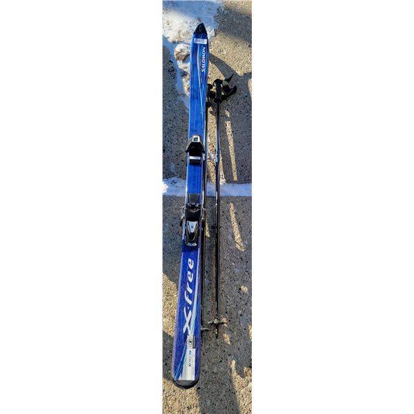 Salomon Set Of Skis & Poles
