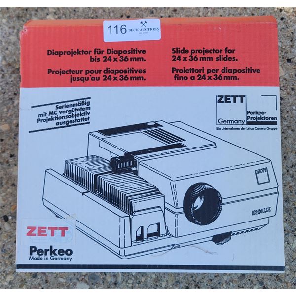 Zett Slide Projector