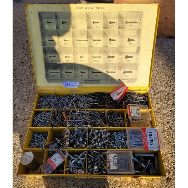 Large Assortment Of Nails & Screws