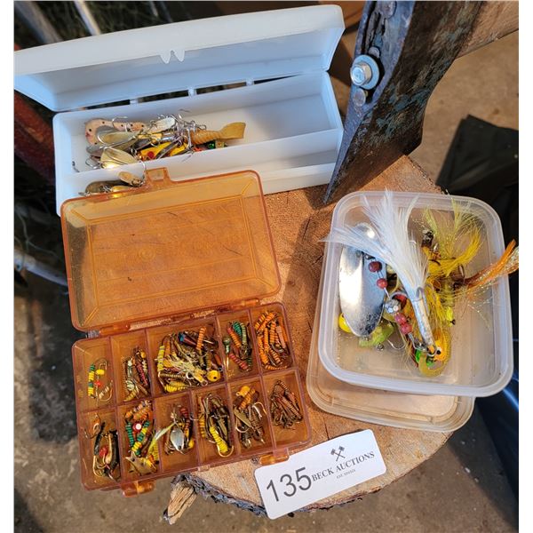 Tackle Box With Assortment Of Lures
