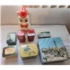 Image 1 : Assortment Of Tins & Vintage Piggy Bank