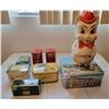 Image 2 : Assortment Of Tins & Vintage Piggy Bank