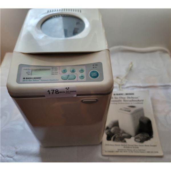 Black & Decker Automatic Bread Maker