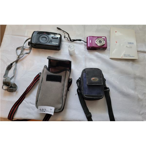 Nokia Digital Camera & Pentax Film Camera
