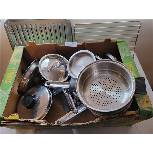 Assortment of Pots And Pans