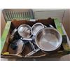 Image 1 : Assortment of Pots And Pans