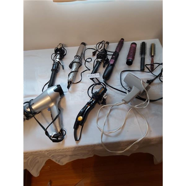 Assortment of Hair Styling Equipment