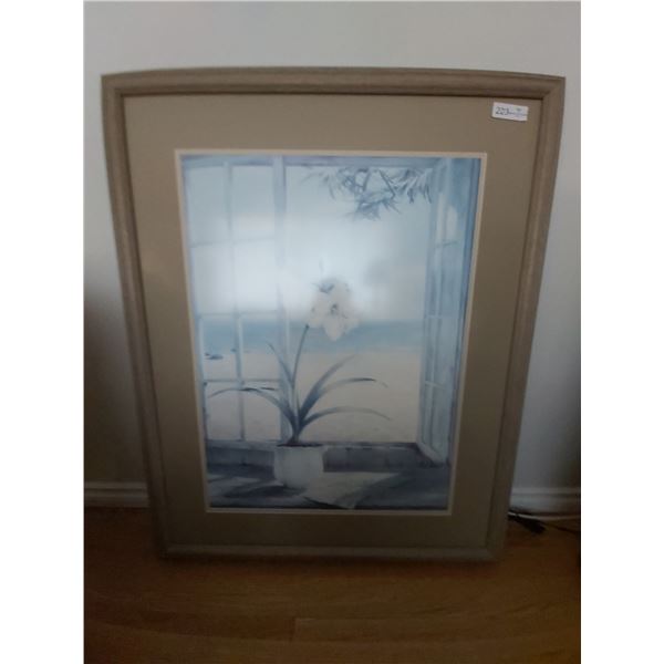 Large Lily Print,  Artist Unknown