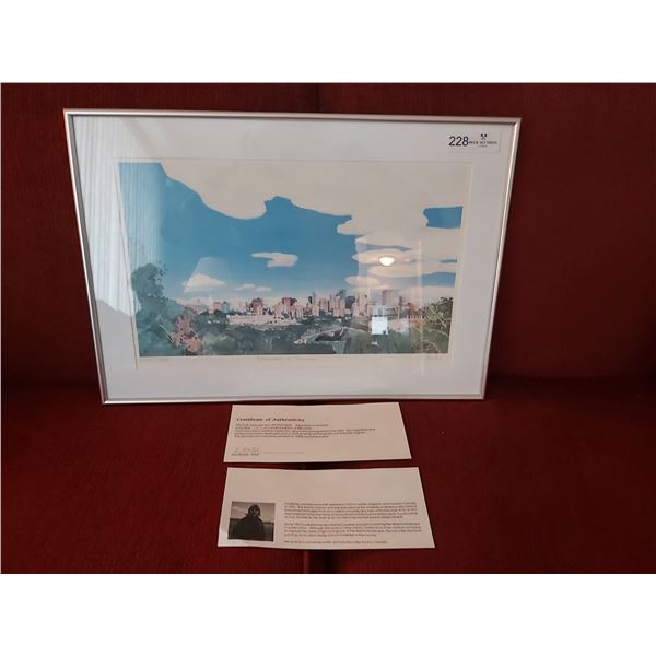 Edmonton in Summer Print - Artist Eva Bartel