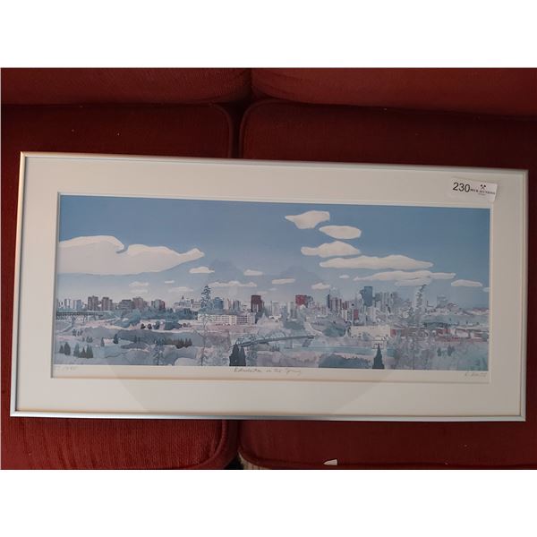 Edmonton in the Spring Print - Artist Eva Bartel