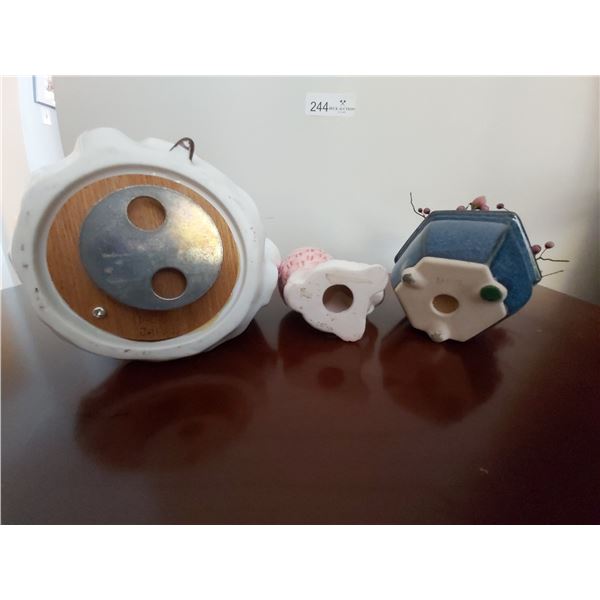 Musical Dancing Lady Figurine, Decorative Bonsai Tree and Egg Cup