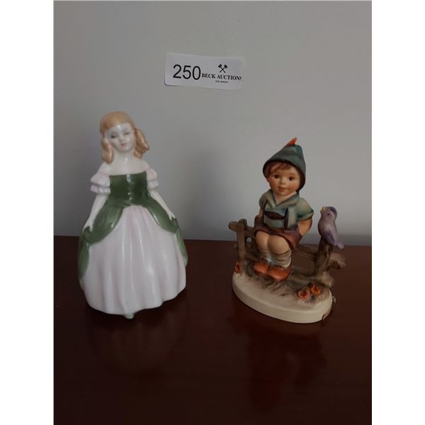 Royal Dalton Figurine - Penny - # HN-2338 & Goebel Figurines