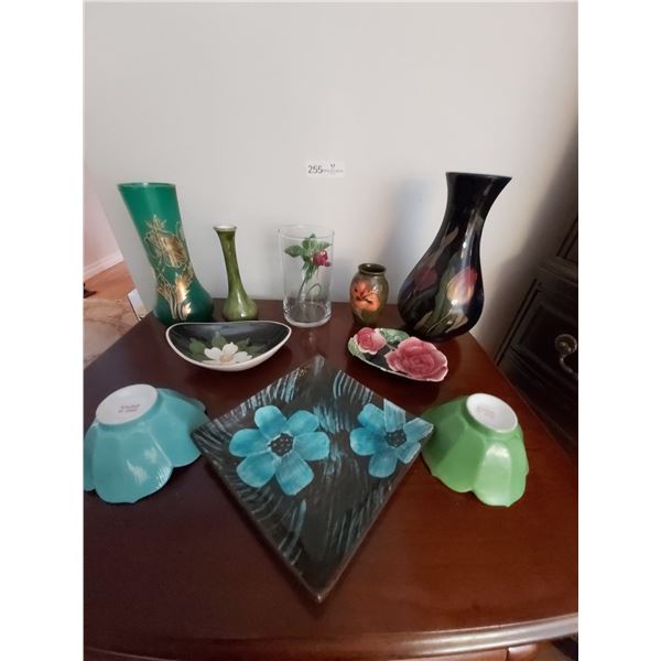 Assortment of Vases, Decorative Bowls & Plates