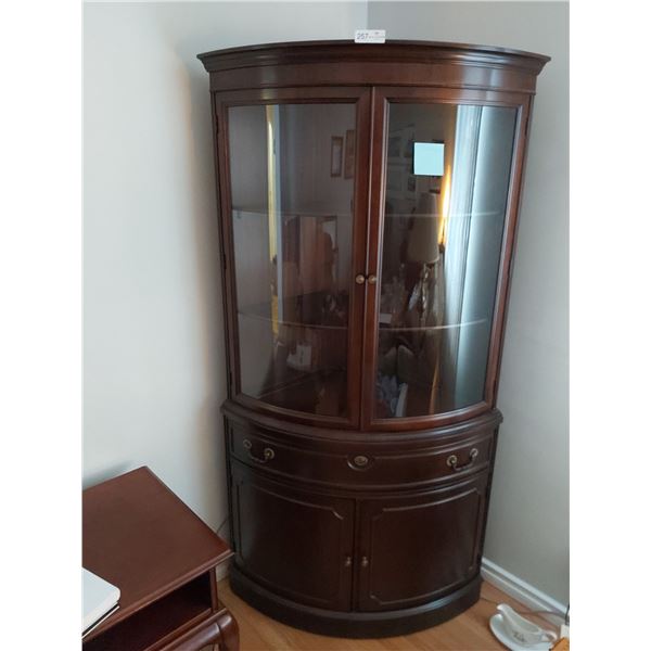 Knechtel Corner China Cabinet