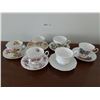 Image 1 : 6 Assorted Cups and Saucers