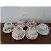 Image 1 : 6 Assorted Cups and Saucers
