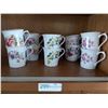 Image 1 : 12 Assorted Floral Themed Coffee Mugs, Royal Grafton, Queens & Royal Stuart