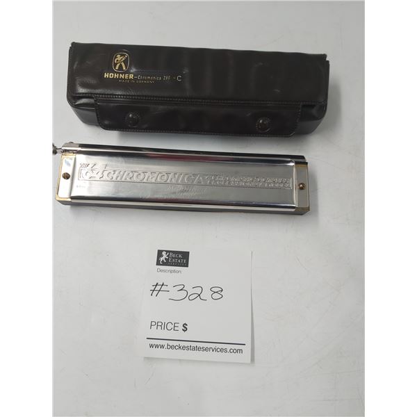 M. Honer 64 Chromonica 6 Octave Professional Model Harmonica with Case "C"