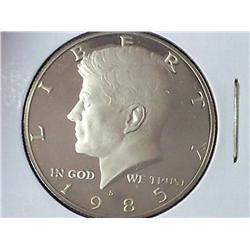 1985-S Kennedy Half Dollar (Gem Proof)
