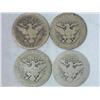 Image 2 : 4 Assorted Barber Quarters