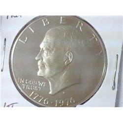 1976-S Variety II Ike Dollar (Proof)