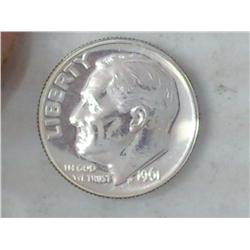 1961 Roosevelt Dime (Proof)