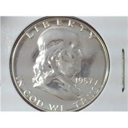 1957 Franklin Half Dollar (Gem Proof)