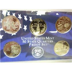 2000 US 50 State Quarters Proof Set