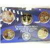 Image 1 : 2000 US 50 State Quarters Proof Set
