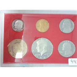 1982 US Proof Set (No Box)