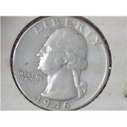 1946 Washington Silver Quarter