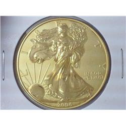 2006 American Silver Eagle (Gold Plated)