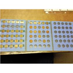 Partial 1941 & Up Whitman Album Of Lincoln Cents