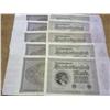 Image 1 : 10-1923 German 100,000 Mark Inflation Notes